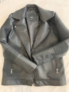 LAUSONS Boys Studded Faux Leather Jacket Children Motorcycle Leather Coat 3-12 Years 