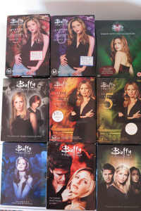 Buffy The Vampire Slayer Collectors Set 38 DVDs & Cast Album CD