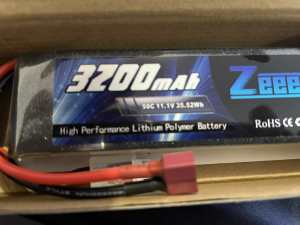 2 brand new 3200mah lipo batterys