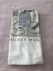 Mickey Mouse Tea Towels ~ Brand New With Tags