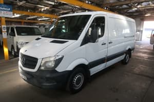 2015 Mercedes-Benz Sprinter NCV3 310CDI Low Roof MWB 7G-Tronic White 7 Speed Sports Automatic Van