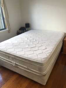 Queens size latex bed