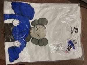 KAWS x Uniqlo Gone Tee (size XL, Brand New With Tags)