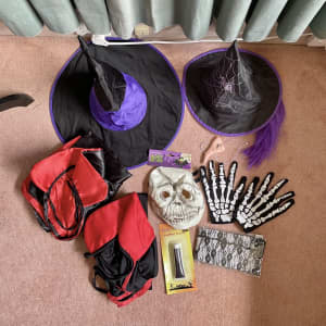 Bulk Lot Assorted Party Halloween Costumes Accessories $20 for All