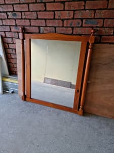 Mirror wooden frame