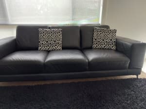 Couch set black