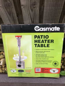 Patio heater table (only)
