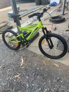 20 inch bike with suspension