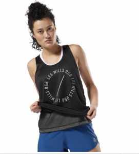 Reebok x Les Mills Mesh Top - Brand New with Tag