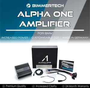 Alpha One DSP Audio Amplifier for BMW