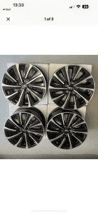 SUBARU WRX Rims/wheels. Diameter 18 x 7.5 4 in total Purchased f