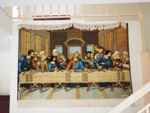 Size 150cm The Last Supper Wall Tapestry. Good Condition. Merrylands