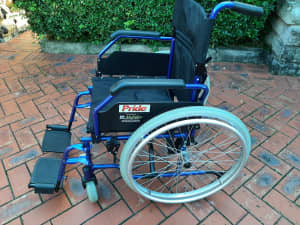 Wheel chair - excellent condition, only used a few times