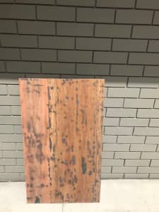 RAILWAY SLEEPER TIMBER - SUITABLE FOR A TABLE TOP, VANITY TOP etc