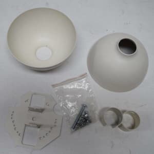 Mini Dome Brackets/Mounts White Generic Kit