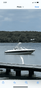 Bayliner 19.5 ft wakeboard boat