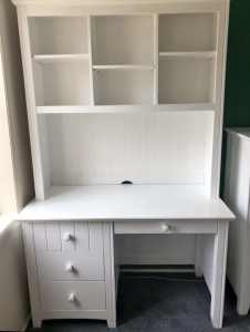 Wanted: WANTED A DESK WITH ADDITIONAL RAISED SHELVING