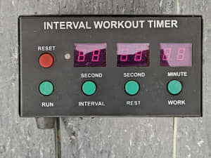 AAA GRADE PUNCH EQUIPMENT INTERVAL WORKOUT TIMER Rocklea Brisbane South West Preview