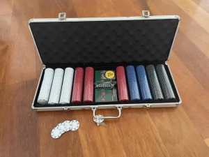 Poker Chip Set - 500 pc - As new never used