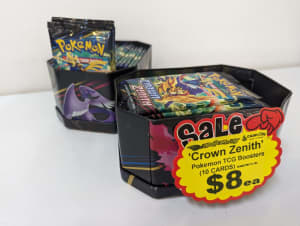 (EACH) Pokemon Crown Zenith TCG Booster Pack