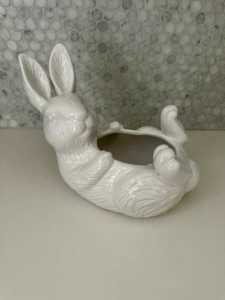 Large Easter Ceramic Easter Bunny