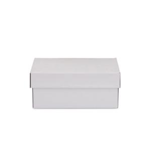Goblet box - gift box - gloss white