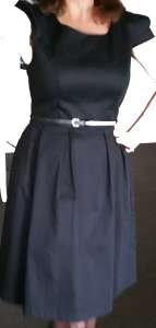 As new Portmans size 8 black corporate work dress