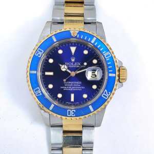 Rolex Submariner Date 16613 Purple Dial (1991) GST INC