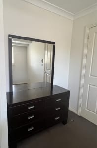 Negotiable - Urgent Sale - Tallboy/Dresser chest of drawers/mirror