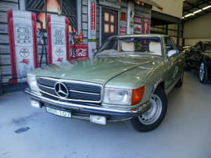 1978 Mercedes-Benz 450SLC C107 Thistle Green 3 Speed Automatic Coupe