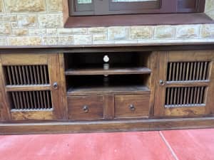Timber TV Cabinet
