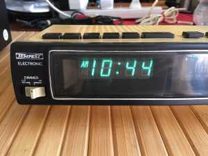 Tempest Radio alarm clock