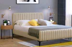 Sale!!!!!! Mona Lisa Bed Frame in Beige From $429-$549 (4 Sizes)