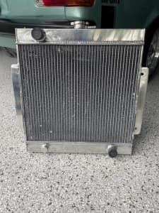 Ford Escort aluminium radiator