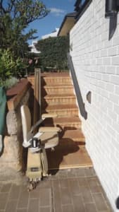 Outdoor Stairlift - Acorn Superglide 130