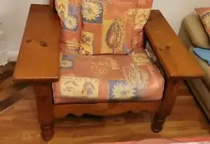 Unique hard wood comfortable sofa