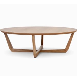 Fanuli Round Timber Coffee Table