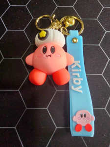 KIRBY STYLE 7 OF 8 KEYCHAIN KEYRING