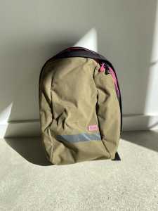 CRUMPLER khaki / pink / black backpack