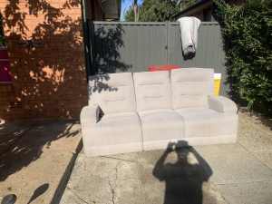 Electric three seater lounge for sale