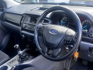 2016 Ford Ranger PX MkII XL Blue 6 Speed Manual Cab Chassis