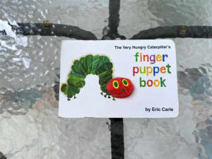 The Very Hungry Caterpillar Finger Puppet Book Eric Carle Board Book