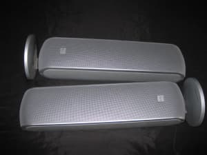 B&W VM1 speakers x2 Silver - Stereo or surrounds speakers