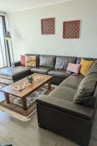 Stunning Premium Leather Modular Sofa - Excellent Condition!