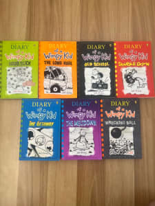 Diary of a Wimpy Kid books by Jeff Kinney