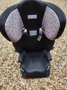 Infa Secure Versatile Folding Booster Car Seat 4-8 years Child Black