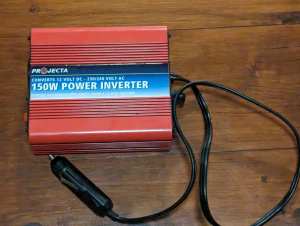 Projects 150w power inverter. 