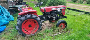 Vintage Yanmar 1500 Tractor. Pick up Mount Eliza.
