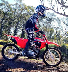 2022 Honda crf 125f with 25hrs