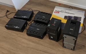 Various UPS backup battery devices
